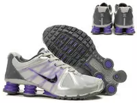 women nike shox agent white violet gray sport shoes,nike rivalry 2011